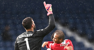 Alisson revela inspiração para marcar gol de cabeça pelo Liverpool - GettyImages