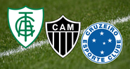 América-MG, Atlético-MG e Cruzeiro prometem esquentar as negociações - GettyImages / Divulgação