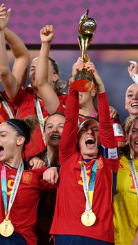 Espanha é campeã da Copa Feminina