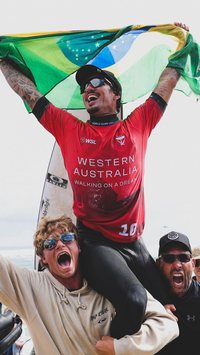 Surf: Gabriel Medina faz história na WSL