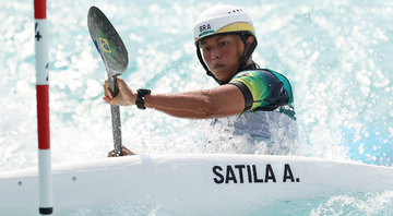Ana Sátila se classifica para as semifinais na Canoagem Slalom - Getty Images