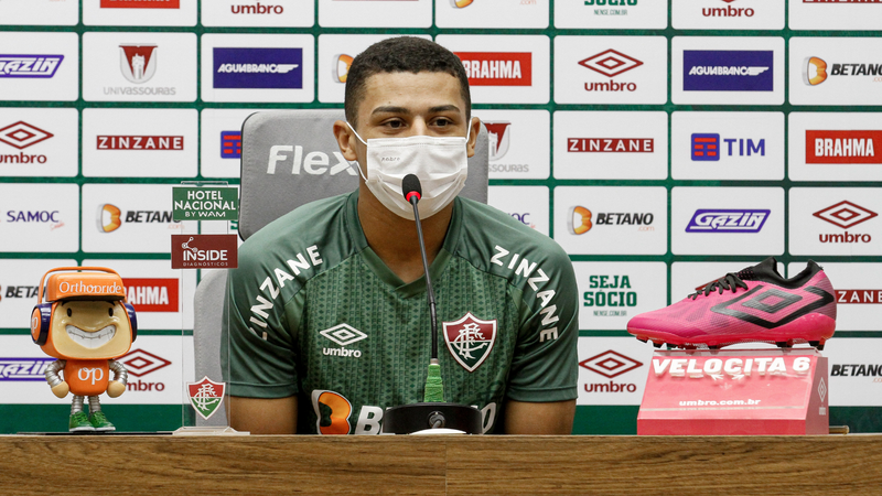 André, volante do Fluminense - Lucas Merçon/ Fluminense FC/Flickr