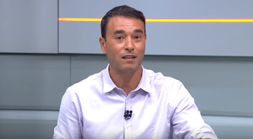 André Rizek se declara para namorada - Transmissão SporTV