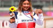 Sky Brown conquistou o coração dos brasileiros ao conquistar o bronze nas Olimpíadas - GettyImages