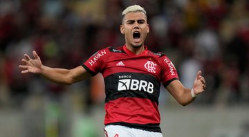 Andreas Pereira estreou pelo Flamengo contra o Santos - GettyImages
