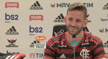 Apresentado no Flamengo, Léo Pereira revela susto com interesse do clube: “Quase passei mal” - YouTube