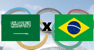 Arábia Saudita e Brasil entram em campo pelas Olimpíadas - GettyImages/Divulgação