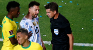 Árbitros são punidos após erro em partida entre Brasil e Argentina - Getty Images