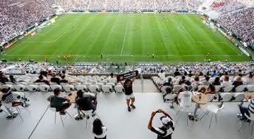 Corinthians define valores para estampar fotos de torcedores em ação na Arena - Divulgação/Arena Corinthians