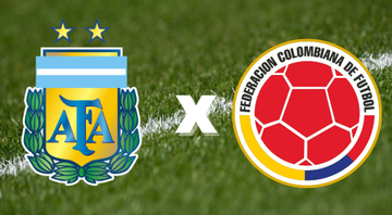Argentina e Colômbia entram em campo pela Copa América - GettyImages/Divulgação