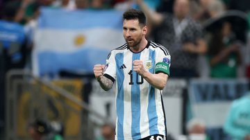 Messi faz golaço em Argentina x México na Copa do Mundo - GettyImages