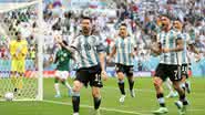 Argentina já abriu o placar com Messi - GettyImages