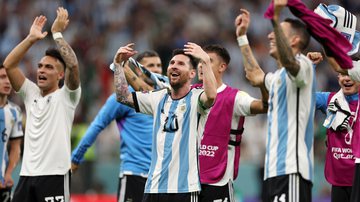 Argentina vence México por 2 a 0 e sonha com classificação para as oitavas de final da Copa do Mundo no Catar - GettyImages