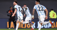 Messi marca, Argentina atropela Uruguai e mantém vice-liderança isolada nas Eliminatórias - GettyImages