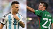Argentina x México prometem fazer uma partida equilibrada na Copa do Mundo - GettyImages