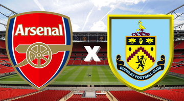Arsenal e Burnley entram em campo pela Premier League - GettyImages/Divulgação