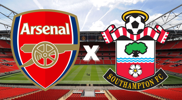 Arsenal e Southampton se enfrentam pela 16ª rodada da Premier League - Getty Images/ Divulgação
