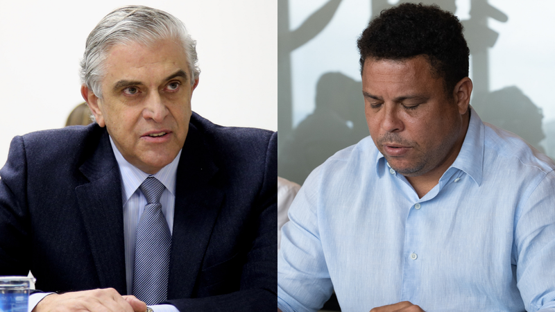 O presidente do Athletico-PR respondeu o Cruzeiro e falou sobre Ronaldo e Vitor Leque - GettyImages/ XP Cruzeiro