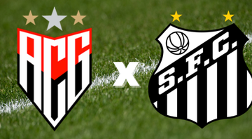 Atlético-GO e Santos entram em campo pelo Brasileirão - GettyImages/Divulgação