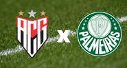 Atlético-GO e Palmeiras duelam no Campeonato Brasileiro - GettyImages / Divulgação
