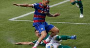 Lucas Crispim elogiou o Fortaleza e esbanjou confiança para confronto diante do Atlético-MG na Copa do Brasil - GettyImages