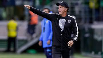 O Atlético-MG viu Cuca ficar irritado com a eliminação na Libertadores e o treinador quer todo o foco na Libertadores - GettyImages