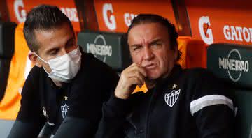 Cuca, treinador do Atlético-MG, recebeu suspensão severa no Brasileirão - GettyImages