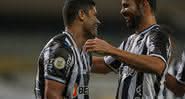 Diego Costa e Hulk ganharam elogios de Cuca no Atlético-MG - Pedro Souza/Atlético Mineiro