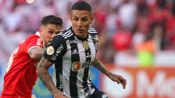 O Atlético-MG não vai poder contar com Guilherme Arana para a partida contra o Palmeiras - GettyImages