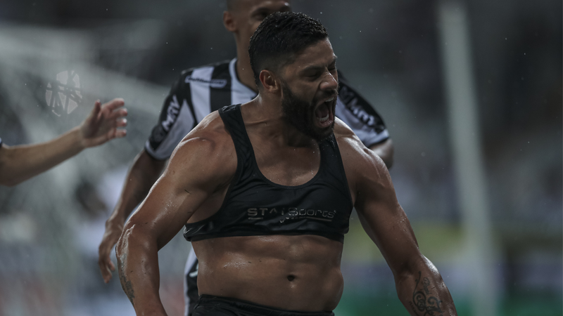Hulk abriu o jogo sobre a final diante do Flamengo e analisou a vitória contra o Athletic - Pedro Souza/Atlético Mineiro