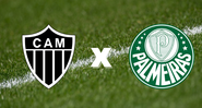 Atlético-MG e Palmeiras duelam no Campeonato Brasileiro - GettyImages