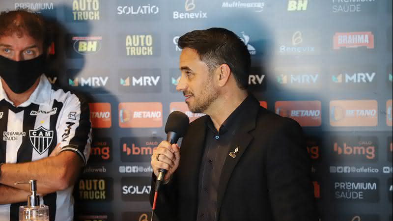 Rodrigo Caetano falou sobre as chances de título do Atlético-MG - Pedro Souza/Atlético Mineiro
