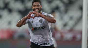 Hulk, do Atlético-MG comemorando o gol diante do Juventude pelo Brasileirão - Pedro Souza / Atlético / Flickr