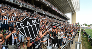 Torcedores do Atlético Mineiro em ação - GettyImages