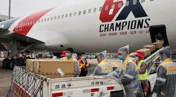 Patriots enviam próprio avião à China para ajudar no combate ao coronavírus - Divulgação/ Patriots