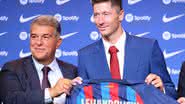 Lewandowski, reforço do Barcelona na temporada - Getty Images
