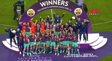 Barcelona goleia o Chelsea e conquista Champions Feminina - Transmissão ESPN Brasil