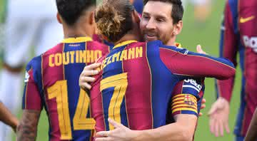 Koeman comenta saída de Messi e Griezmann do Barcelona - GettyImages