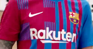 Novo uniforme do Barcelona para a temporada - Reprodução/Twitter