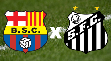 Barcelona-SC e Santos se enfrentam pela última rodada da fase de grupos da Libertadores - Getty Images/ Divulgação