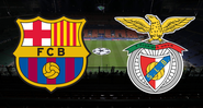Barcelona e Benfica se enfrentam pela 5ª rodada da fase de grupos da Liga dos Campeões - Getty Images/ Divulgação