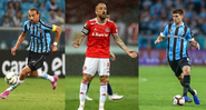 Barcos, D'Alessandro e Kannemann são três jogadores estrangeiros que brilharam pelo futebol gaúcho - Getty Images