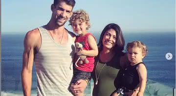 Michael Phelps e família - Reprodução/ Instagram