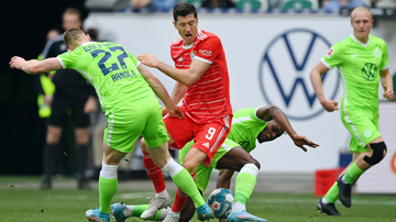 Wolfsburg e Bayern de Munique na Bundesliga - Getty Images