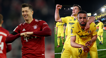 Bayern de Munique x Villarreal se enfrentam pelas quartas de final da UEFA Champions League - Getty Images