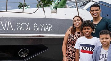 Thiago Silva deu um super presente para a esposa - Reprodução/Instagram