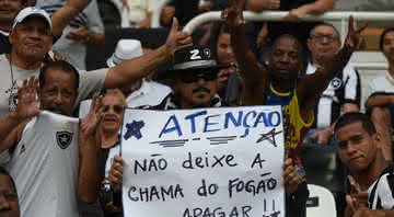 Botafogo demitiu Alberto Valentim no último domingo, 9 - ALEXANDRE BRUM/ALLSPORTS