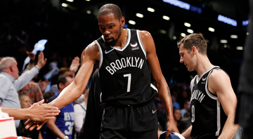 Kevin Durant, do Brooklyn Nets - Getty Images