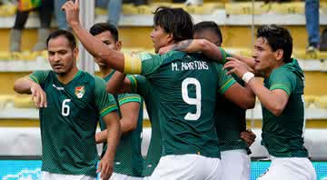 Marcelo Moreno balançou as redes na vitória da Bolívia contra o Uruguai - GettyImages
