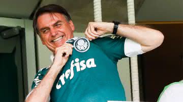 Bolsonaro é torcedor declarado do Palmeiras - GettyImages